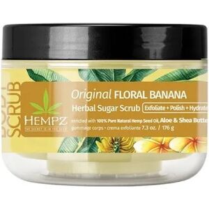 Hempz Herbal Sugar Scrub with Floral Banana